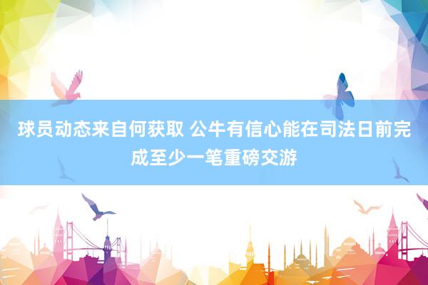 球员动态来自何获取 公牛有信心能在司法日前完成至少一笔重磅交游