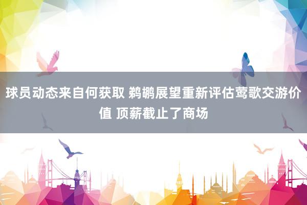 球员动态来自何获取 鹈鹕展望重新评估莺歌交游价值 顶薪截止了商场